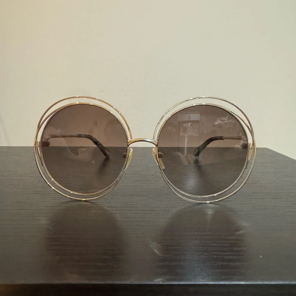 Chloè Carlina Sunglasses Gold - Picture 11 of 16